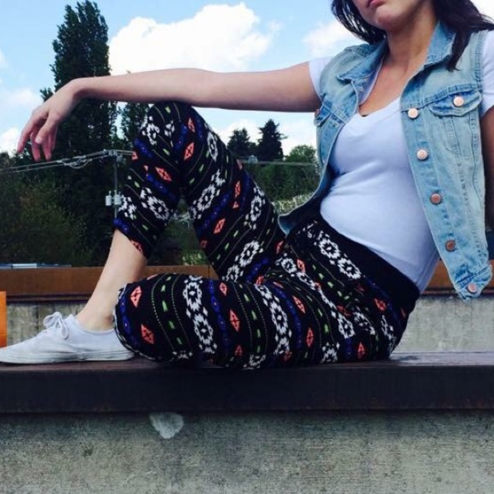 Nordstrom Aztec Drawstring Jogger Pants - XS
